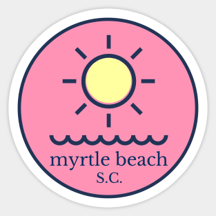 Myrtle Beach SC Sticker